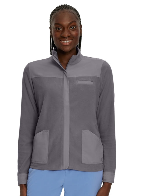 3-Pocket Warm-Up Scrub Jacket