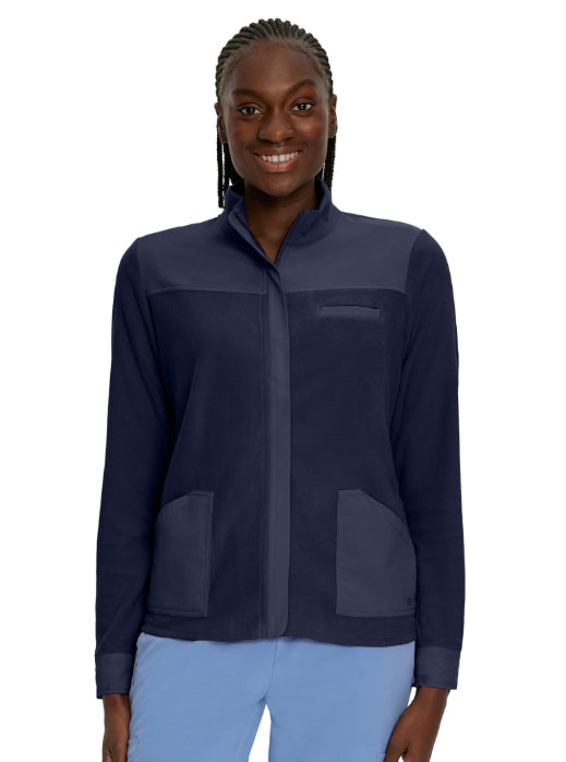 3-Pocket Warm-Up Scrub Jacket