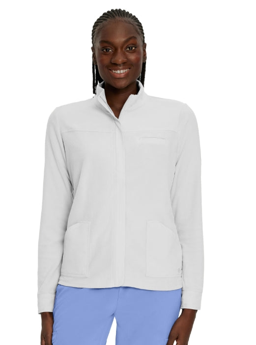 3-Pocket Warm-Up Scrub Jacket