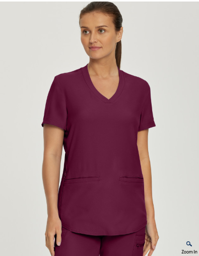 Landau Forward Women's 3-Pocket V-Neck Scrub Top