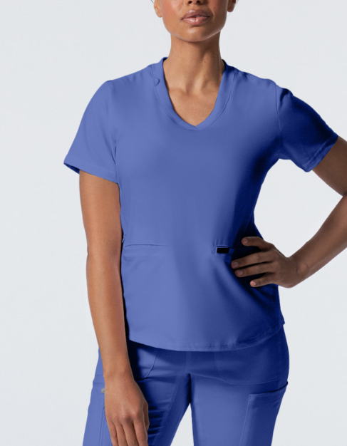 Landau Forward Women's 3-Pocket V-Neck Scrub Top