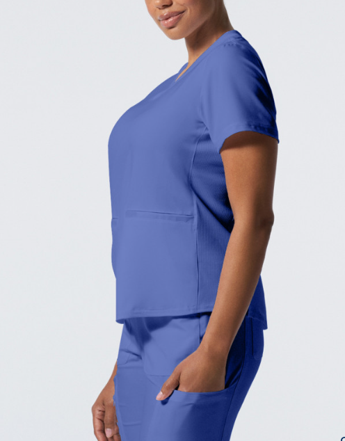 Landau Forward Women's 3-Pocket V-Neck Scrub Top